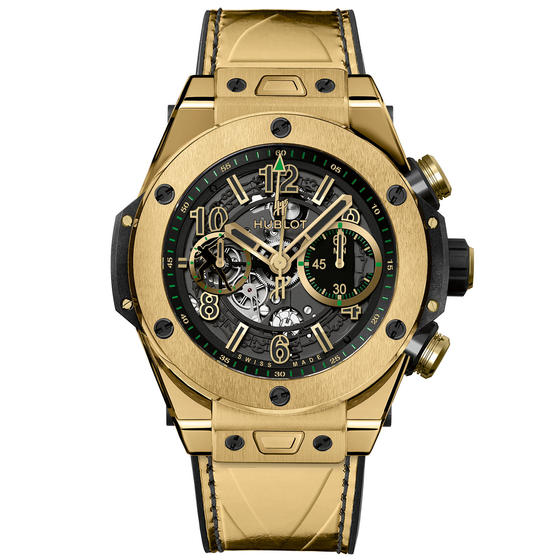 Hublot Watch BIG BANG UNICO USAIN BOLT YELLOW GOLD 411.VS.1189.VR.USB16 replica